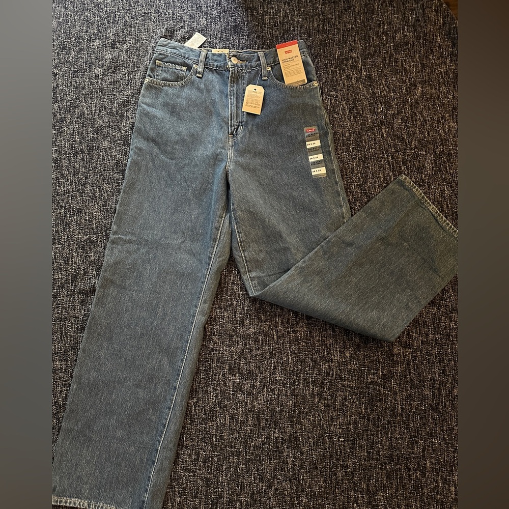 Levi's Straight Jeans in Classic Blue